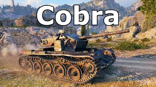 World of Tanks Cobra - 4 Kill  8,6K Damage | New Tank !