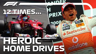 12 Times Drivers Won On Home Soil!