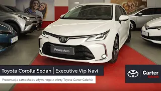 Toyota Corolla Sedan Executive VIP Navi 1.6 VVT-I 132 KM I rok prod. 2019