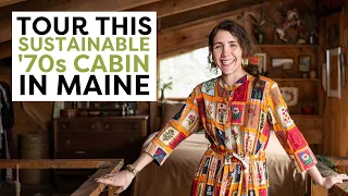 Tour This Sustainable ‘70s Cabin in Maine | Handmade Home Tour | HGTV Handmade