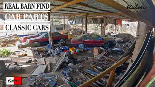 CLASSIC barn finds MERCEDES BMW CSI classic VOLVO & more