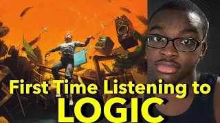 Listening to Logic For The First Time! | Logic - No Pressure *REACTION*