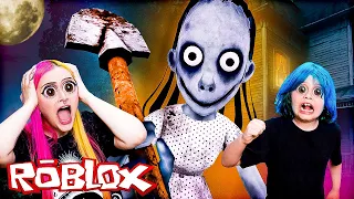 FUJA DA MOMO ASSUSTADORA NO ROBLOX !!! Mommy Survival Horror ( Alec GO! )