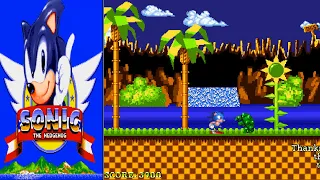 AMIGA Sonic The Hedgehog OCS CLONE PD RARE HOMEBREW WIP UNFINISHED, UNRELEASED