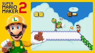 SUPER MARIO MAKER 2 | Jogando Fases de VÁRIOS Criadores! (Gameplay Ao Vivo)