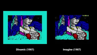 Game Over // Dinamic // Comparativa ZX Spectrum