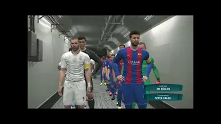 Barcelona vs Real Madrid GamePlay - Pes 2017 (Mode 22) #pes22 #pes17 #elclasico
