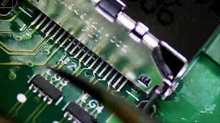 Awesome Xbox one x repair - New way to solder an HDMI connector without making a mess