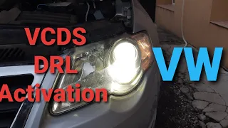 How to Activate DRL on any VW with VCDS