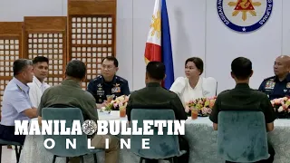 VP Duterte meets with security officials; peace and order, anti-terrorism measures taken up