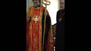 First Video of His Holiness Moran Mor Ignatios Aphrem 2nd