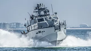 United States' Most Feared Patrol Boat in Action on Open Waters - Mark VI Patrol Boat