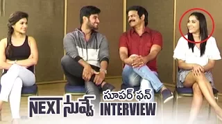 Next Nuvve Movie Team Super Fun Interview | Aadi | Vaibhavi | Brahmaji | Rashmi | TFPC