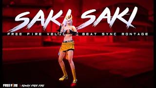 Saki Saki🥵 | Saki Saki  Free Fire TikTok Remix Montage | Saki Saki Slowed Reverb