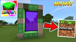 How to make a Portal to MINECRAFT in Lokicraft? Lokicraft Minecraft