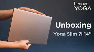 Unboxing the new Lenovo Yoga Slim 7i 14" (2024): Slimness Redefined