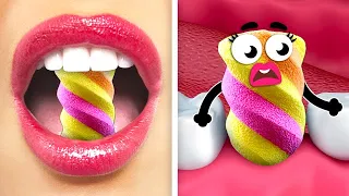 If Sweets Were Doodles || Funny Moments From The Life Of Talkative Guys By Doodland