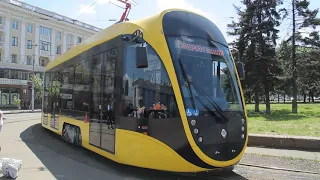 Испытания нового трамвая Татра-Юг - Днепр, 15.05.2021