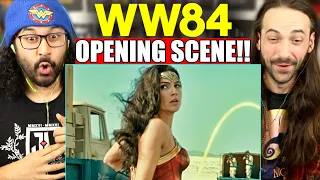 WONDER WOMAN 1984 | OPENING SCENE - REACTION!! (First 3 Minutes | WW84)