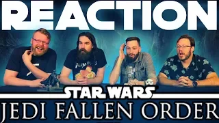 Star Wars Jedi: Fallen Order Official Gameplay Demo REACTION!! - EA Play 2019 #E32019