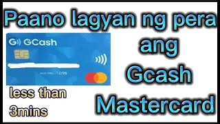 How to cash in gcash Mastercard