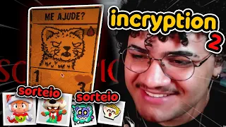 Jogando inscryption e brawl + sorteio de skins e pins do brawl stars no fim da live 👍✨