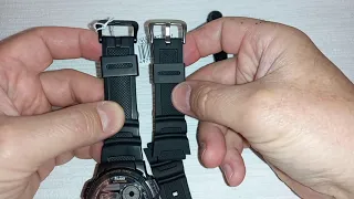 AE-1000W-1A СМЕНА РЕМЕШКА   . УСТАНОВКА / AE-1000W-1A STRAP WITH ALIEXPRESS . INSTALLATION