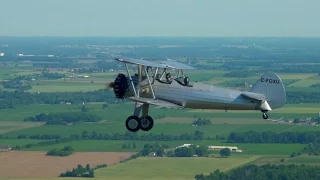 Pilotage Skill Test - NO modern Navigation tools - Stearman - cross country Flying to AirShow