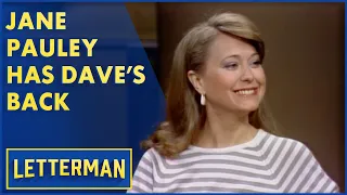 Jane Pauley's Watches All Of Dave's Shows | Letterman