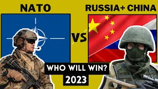 Nato vs Russia China Military Power Comparison 2023 | NATO vs Russia military| NATO vs Russia China