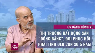 GS Đặng Hùng Võ: Thị trường bất động sản “đóng băng”, đợi phục hồi phải tính đến 5 năm | VTC Now