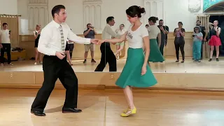 Beginner & Intermediate Swing Lessons, Steve/ Stephen Edward Sayer & Karine Hermes