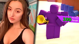 I 1v1'd My Girlfriend.. (Roblox Arsenal)