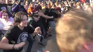 Bad Omens - Dethrone - Mosh Pit @ Sonic Temple Festival '23 Live 5/25/23 @badomens666