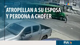 Guadalajara: Chofer de transporte público atropella a mujer; familia lo perdona