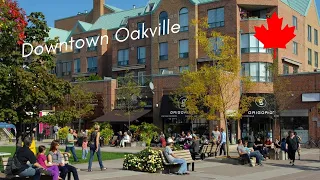 Beautiful Downtown of Oakville, Ontario, Canada