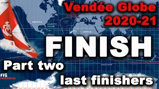 Обзор #11 Vendée Globe 2020-2021 FINISH Part 2