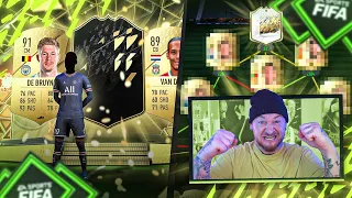 PACKLUCK und GELD sorgen für DIESES ERSTE TEAM !😱🔥 ICON WETTBIETEN VS BROSKI 😂 FIFA 22 PACK OPENING