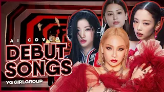 [AI COVER] What if YG girlgroup (2ne1, blackpink, babymonster) changed their debuted songs?