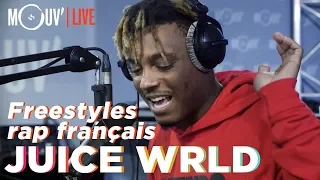 Juice WRLD freestyle sur du Niska, NTM, 113, Dadju, Ninho... / freestyles on french rap beats