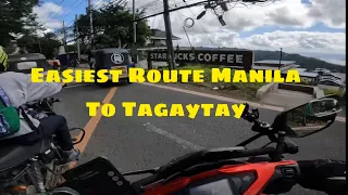 Manila to Tagaytay Route | Talisay Batangas | Club Balai Isabel