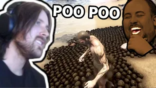 Forsen Reacts To Ark: Survival Evolved - NEVER set the poop interval to "0"!