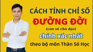 Cách Tính Chỉ Số Đường Đời Chính Xác Nhất Theo Bộ Môn Thần Số Học