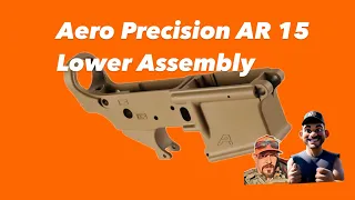 How to assemble AR 15 lower aero precision lower parts kit