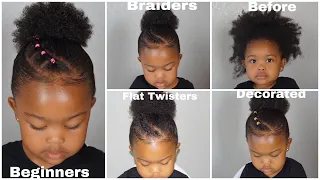Quick & Easy Toddler Natural Hairstyles | Beginner Friendly to Advanced!