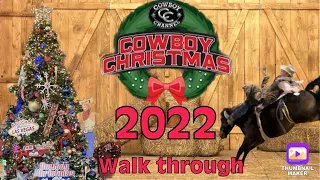 Walk through of cowboy Christmas Las Vegas 2022