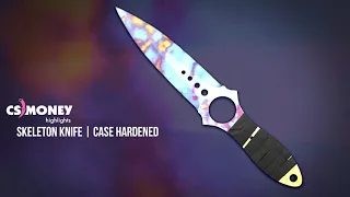 CS:GO | Skeleton Knife -  Case Hardened