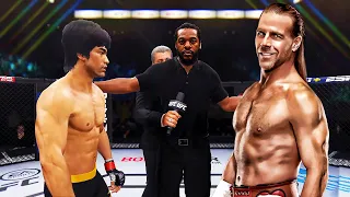UFC 4 |  Bruce Lee vs. Shawn Michaels (WWE) (EA Sports UFC 4)