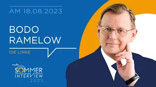 Sommerinterview 2023 mit Bodo Ramelow (Linke) | MDR THÜRINGEN | MDR