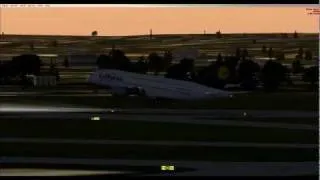 Lufthansa Airbus A380 Takeoff from Munich - FSX